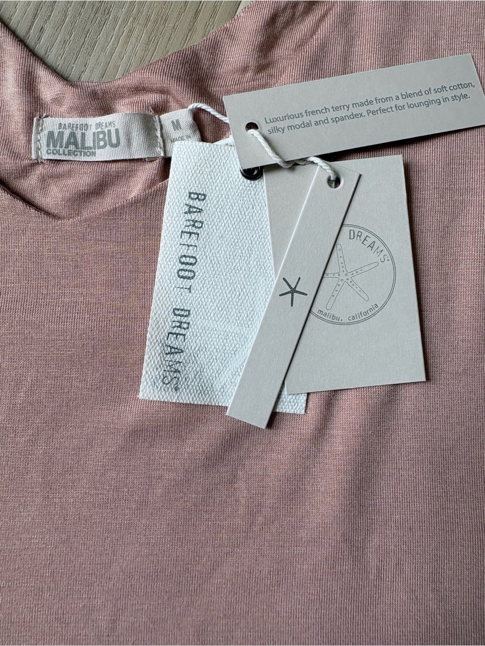 NWT Barefoot Dreams Malibu Collection Lounge Set | Size M | Auburn - Picture 9 of 10